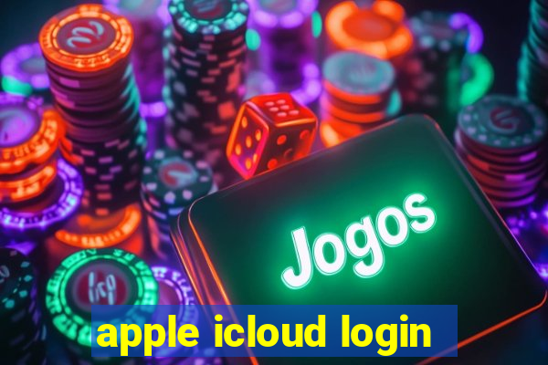 apple icloud login